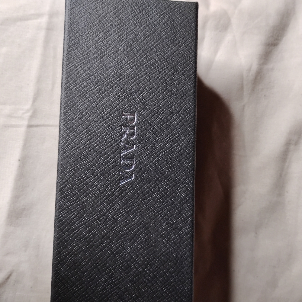Prada Black Oversized Rectangular Sunglasses - Picture 10 of 10
